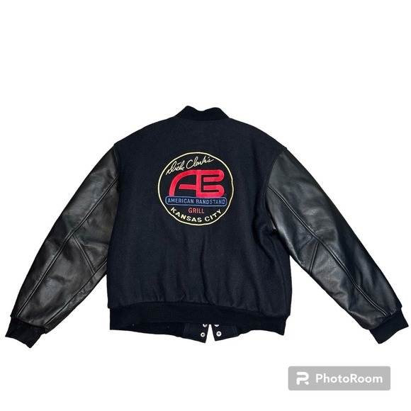 Rare Vintage Dick Clark American Bandstand‎ Grill XL Varsity Jacket USA Made - Picture 12 of 12